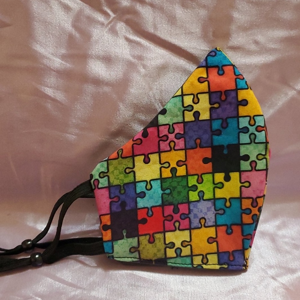 Puzzle face mask